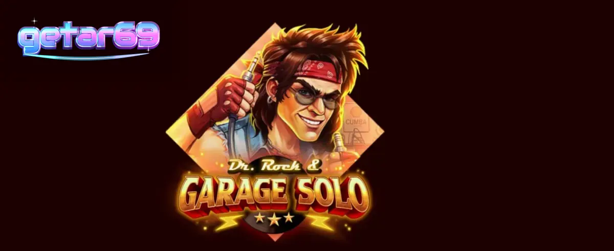 Tampilan layar permainan slot Dr. Rock & Garage Solo pada perangkat seluler
