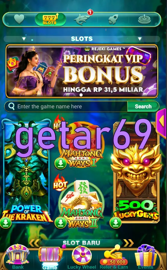 getar69 Masuk