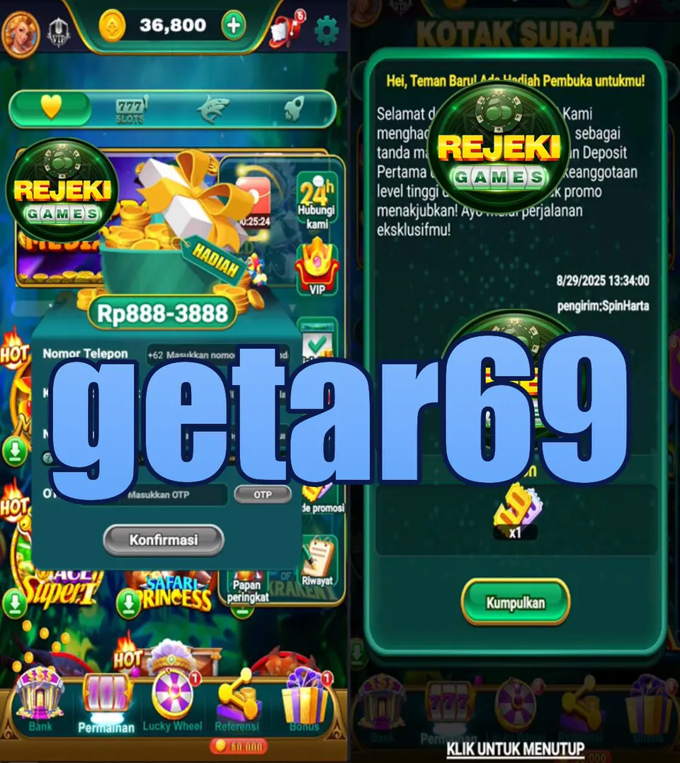 getar69 Masuk